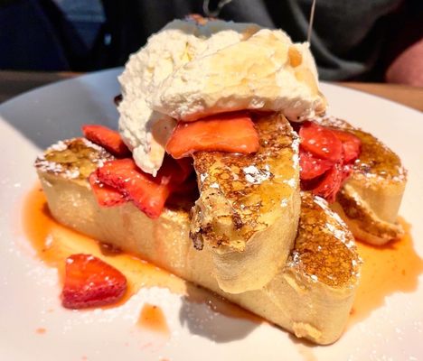 Strawberries & Cream French Toast