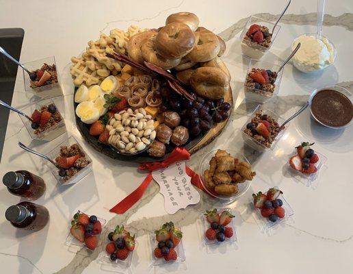 Breakfast Board with Parfait