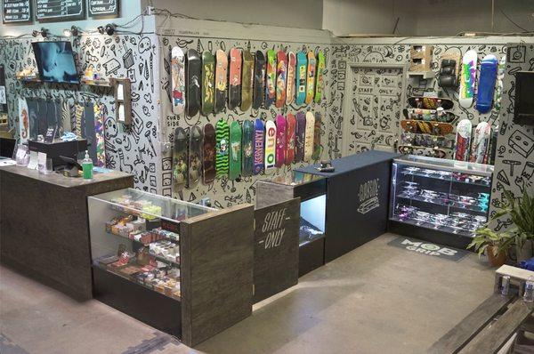 Skate Shop / Bar Area