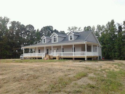 new custom home construction in Burlington, NC