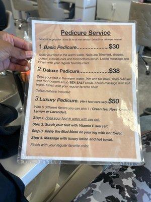 Pedi Services