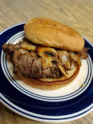 Ribeye steak sandwich (special)