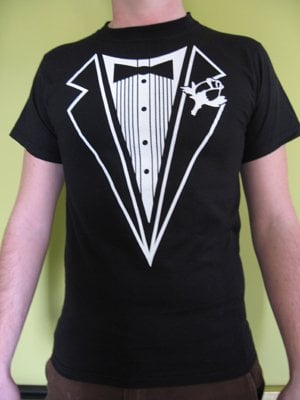 Fraternity Tux T-Shirt (front)