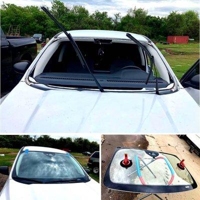 Windshield replaced