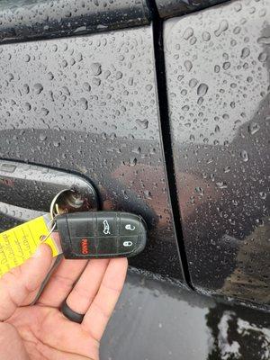 Dodge key fob programming