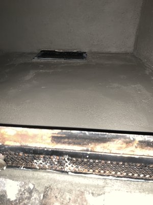 After picture of repaired firebox with ChamberTech