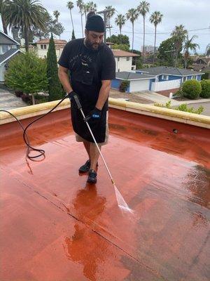 Professional power washing keeps your home in it's best condition by removing dirt and grime.  Recommended once each year!