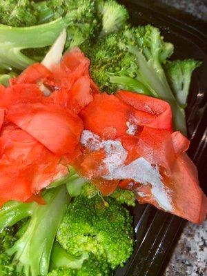 so called "mold sauce" on my broccoli and ginger