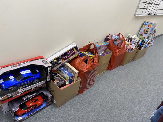 Holiday Toy Drive for United Way of Tri-county