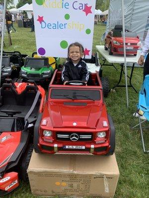 Kiddie Car Dealership a dealership for your kids!