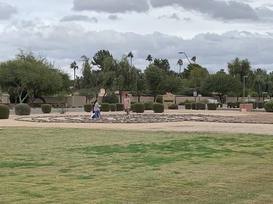 Our labyrinth is a perfect place to reflect and refresh!