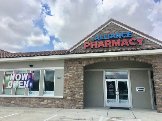 Pharmacy storefront