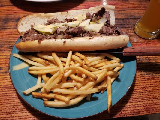 PHILLY CHEESE STEAK SUB