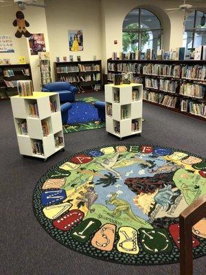 Children's library section