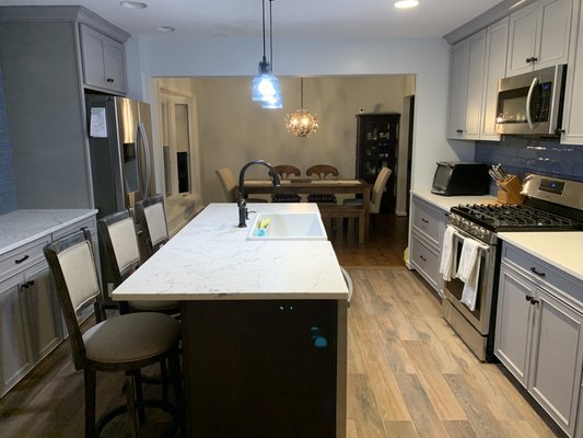 Counters installed by MP Millwork