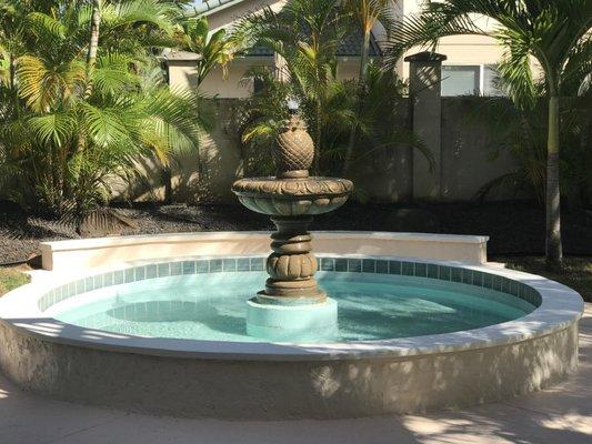 Sparkling Clean Fountain