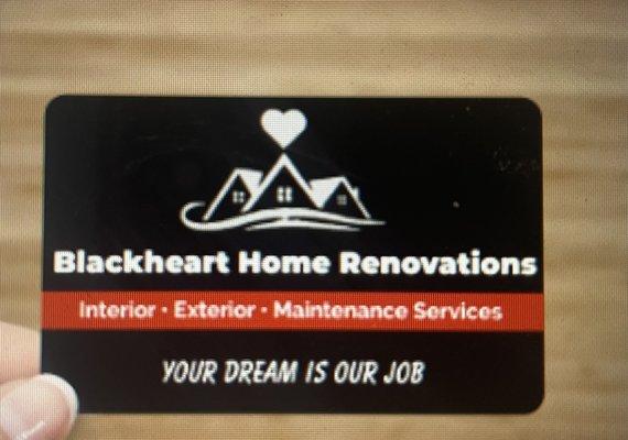 Blackheart Home Renovations