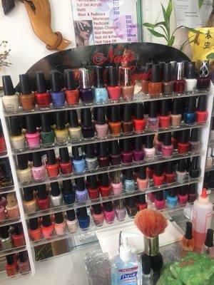 Nail color selection!