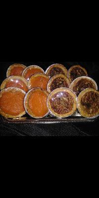 Mix Dozen-Sweet Potato & Pecan Pies