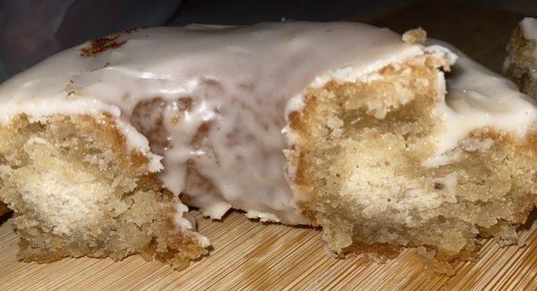 Vanilla bean old fashion doughnut