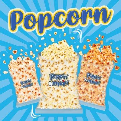 Poppin' & Mixin' popcorn!