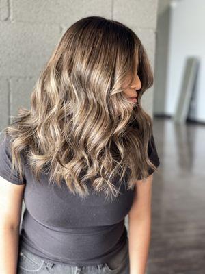 Reverse balayage