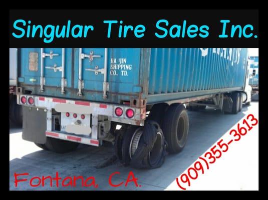 Call Singular Tire Sales for all of your commercial tire needs.