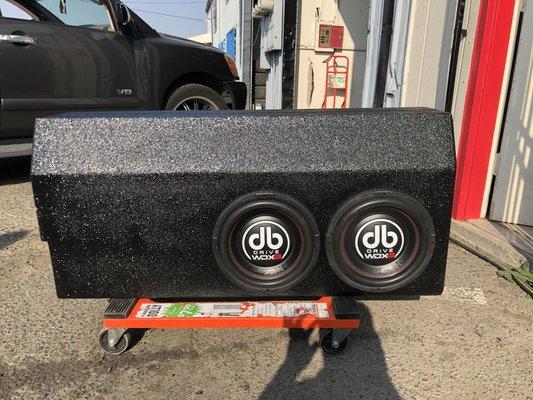 Custom ported box for 2 Competition DBDrive 12"