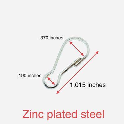 Key Snap, zinc or nickel plating, part# 220