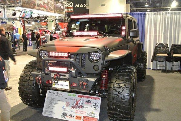 2015 SEMA Vehicle - Premier Auto Design installed some items onto vehicle