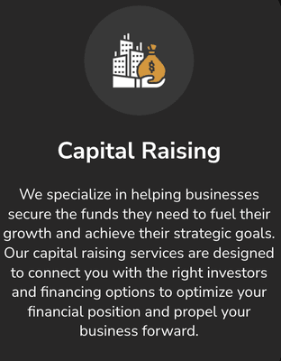 Capital Raising Services