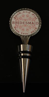 Custom 2-sided Wine Stopper