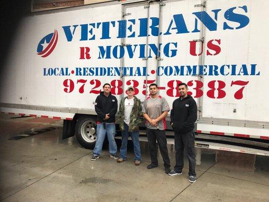 Veterans R Moving Us