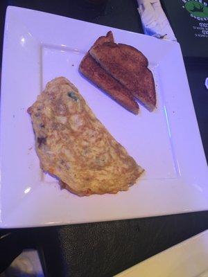 A petite omelette