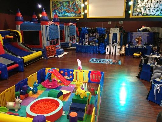 Bounce House for 1st Birthday Party in The Bronx Studio