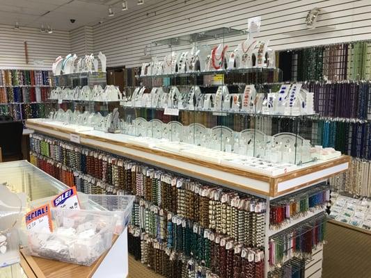 Our products in store are high quality gemstones, beads and more! Stop by to check out our latest sales! #beadsunlimiteddallas