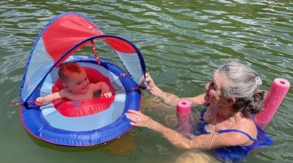 Teach your babies & toddlers to be pool safe. Start at 2 months old. PREVENT DROWNING- Join WATER babies!!!