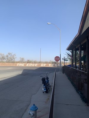 The edge of Texas out side El Paso!