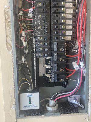 Full Home Surge Protector free with panel upgrade.