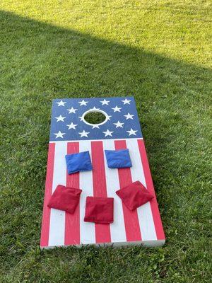 Corn hole!