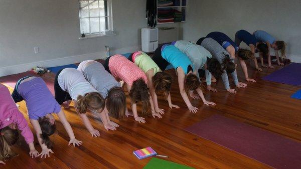 Strong Girls Yoga. Hosted by The Yoga Room in Nantucket, MA @theyogaroomnantucket @caitlinmarcoux