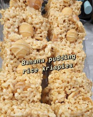 Banana Pudding Rice Krispies