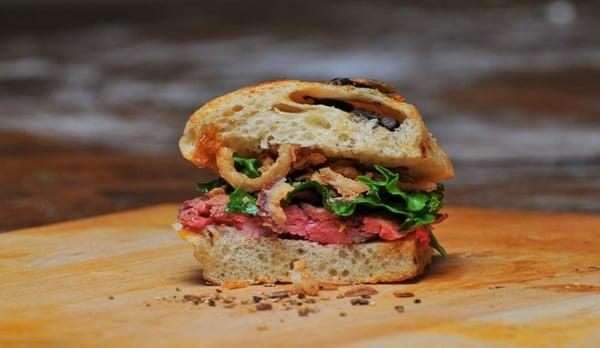 Glazed Sirloin Sandwich