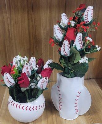 Baseball floral, baseball jewelry and baseball themed gifts