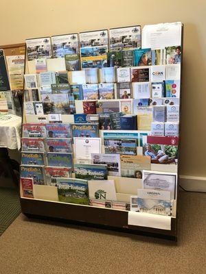 Brochures galore