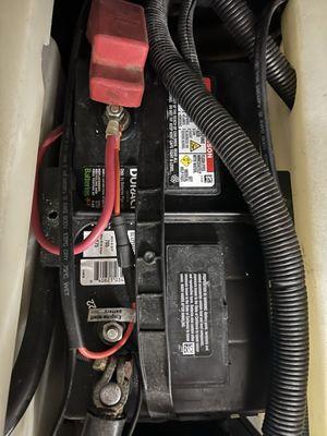 Bow thruster 24v battery set up