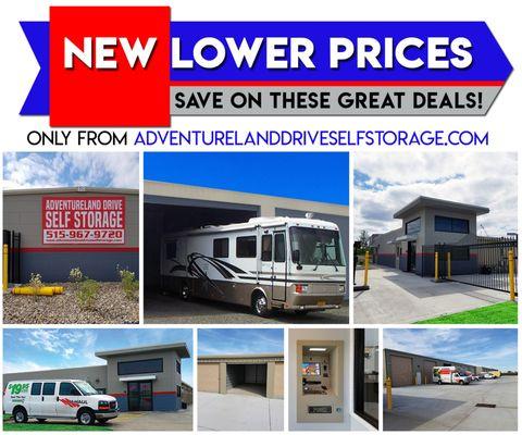 NEW LOWER PRICES! Also deals, specials and discounts.