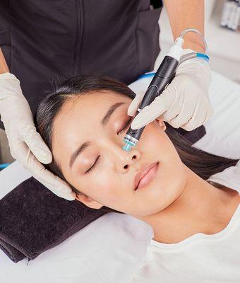 The HydraFacial + MD offers advanced hydration and deep cleansing with medical-grade enhancements.