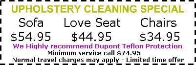 Coupon - Upholstery Cleaning In Phoenix