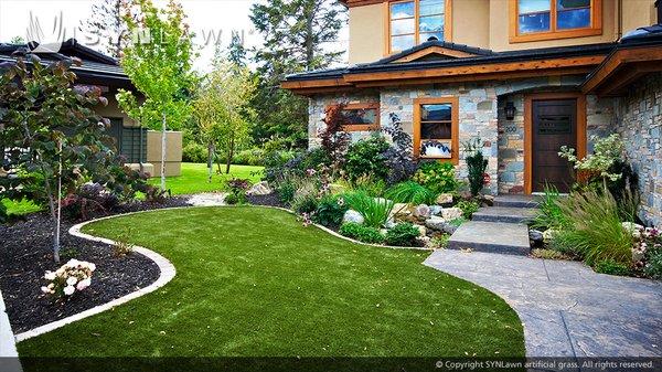 SYNLawn artificial grass for landscape design